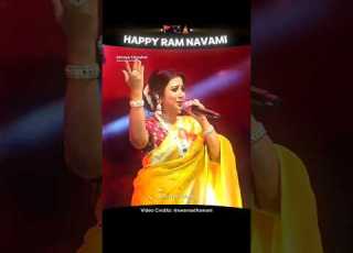 Shreya Ghoshal Sings Rana Rana Ravana Happy Ram Navami Jai Shree Ram Shreyaghoshal Ramnavami