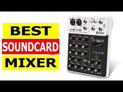 Top 5 Best Soundcard Mixer 2026