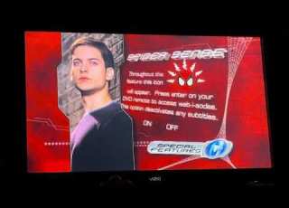 Spider Man 2002 Fullscreen DVD Menu Walkthrough Disc 1