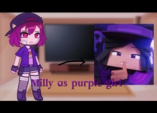 TMF React To Milly As Purple Girl