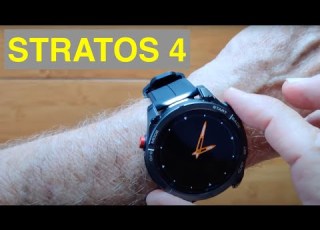 ZEBLAZE STRATOS 4 BT Call AMOLED 5ATM Always On Flashlight GPS Compass Smartwatch Unbox 1st Look