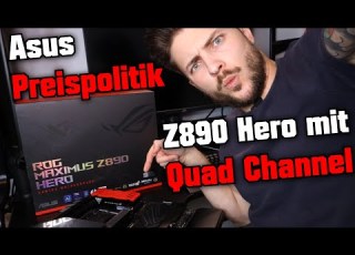  Asus Z890 Hero Mit Quad Channel Preispolitik Maximus Zu Maximalem Preis Feat Alphacool Apex X4