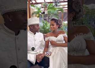 Know The Bride And Groom Priscilla And Juma Jux Jp2025 Marriage Couple Priscillaojo