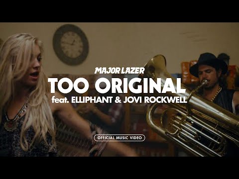 Major Lazer Too Original Feat Elliphant Jovi Rockwell Official Music Video