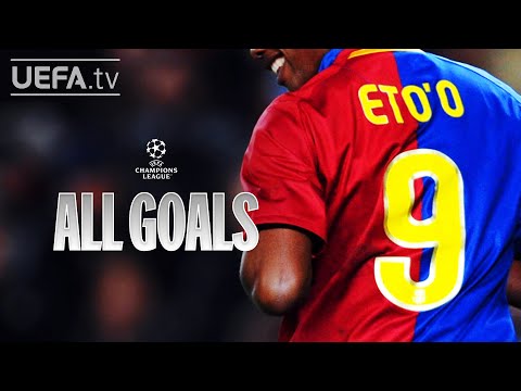 SAMUEL ETO O ALL UCL GOALS