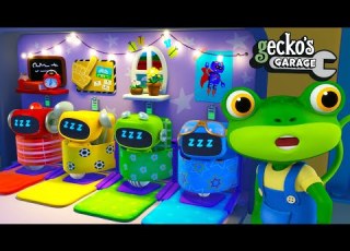 Gecko S Late Night Job Gecko S Garage Funny Cartoon For Kids Learning Videos For Toddlers