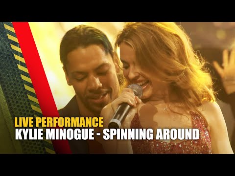 Kylie Minogue Spinning Around Live At TMF Awards The Music Factory