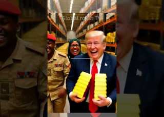 Samia Suluhu And Ibrahim Traoré Laughters While Trump Runs Off With The Treasure Samiasuluhu Ai