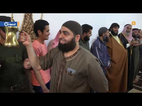 أهالي حوران يحيون تراثهم في العيد برقصة الجوفية بـ مضافة مهجري الجنوب