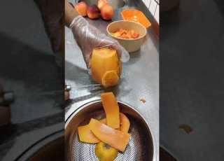 تقطيع فاكهة البابايا Shorts