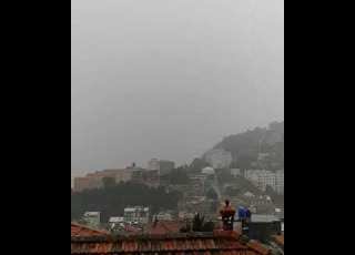  البرق يضرب مدينة سكيكدة الجزائر سبتمبر 2019
