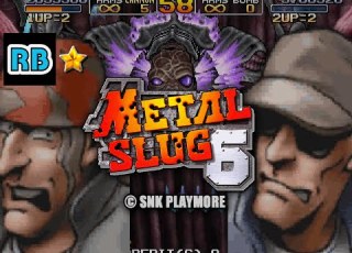  2006 Metal Slug 6 2Players Ralf Clark Nomiss ALL
