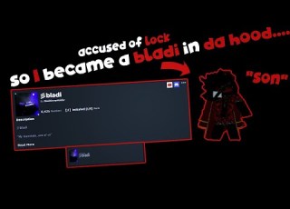 So I Became A Bladi In Da Hood Accused Of Lock