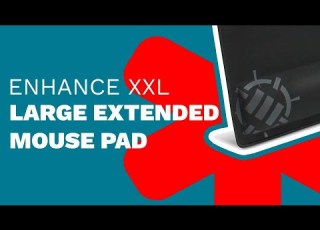  Is This The Best Home Office Accessory ENHANCE XXL Large Extended MousePad W Ergonomic Memory Foam