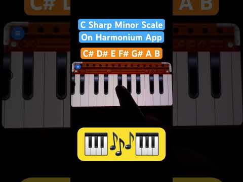 Learn C Sharp Minor Scale Harmonium Harmoniumtutorial Harmonium Trending Shorts Shortsvideo