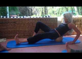  Lower Back Ball Exercise