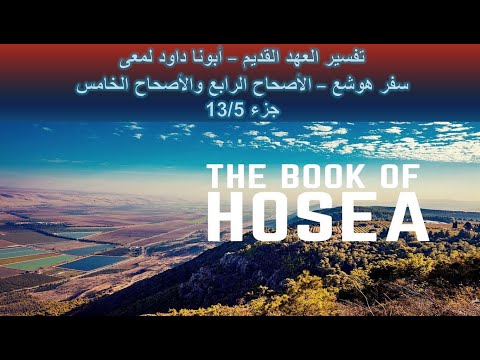 تفسير العهد القديم أبونا داود لمعى سفر هوشع الأصحاح الرابع والأصحاح الخامس جزء 13 5