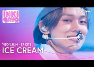  YEONJUN Ice Cream Inkigayo EP1318 KOCOWA