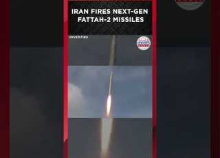 Iran Launches Next Gen Fattah 2 Hypersonic Missiles At US Israel World News