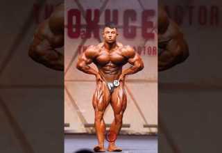 اصغر لاعب كمال اجسام محترف مرعب