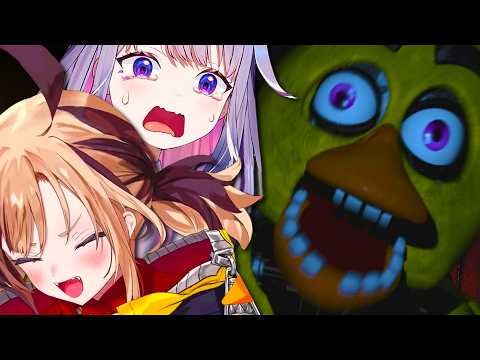 Hololive S Bravest Duo LOSE IT Playing Five Nights At Freddy S