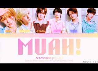 MUAH VAYONN 베이온 Color Coded Lyrics