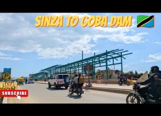 Sinza To Goba Road Trip Bagamoyo Road BRT Mwendokasi Project Almost Complete