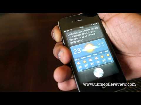 Apple IPhone 4S IOS 6 Siri Demo