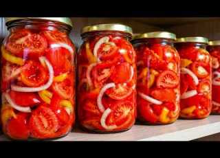  I Make 100 Jars Of This Tomato Salad For Winter No Preservatives And It Lasts For Years