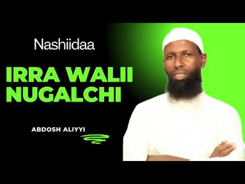 Nashidaa Abdosh Aliyyi New 2025 Irra Walii Nugalchii
