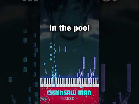 In The Pool From The New Chainsaw Man Movie Reze Arc Chainsawman Rezearc Bombgirl Csm