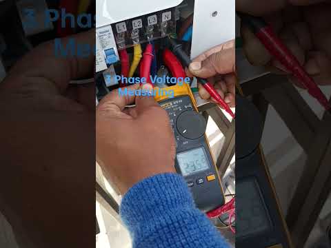 3 Phase Voltage Measures Power Electricalengineering Electrical