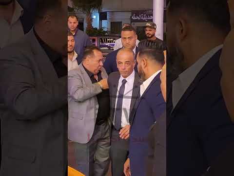 وسط حراسة الجاردات لحظة وصول كينج مصر المعلم صبري نخنوخ فرح نجل إسماعيل دولار