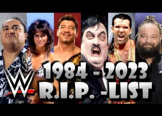 R I P List Of All Dead Wrestlers WWE Superstars 1984 2023