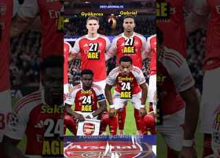 Arsenal Squad Vs Atletico Madrid 4 0 Champions League 25 26 How Old Footballshorts Ucl