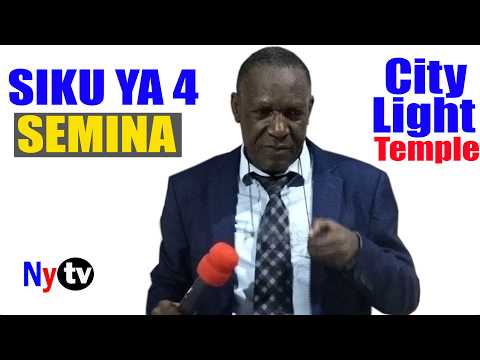 SIKU YA 4 YASEMINA SOMO KUFANYIKA VYOMBO VYA NGUVU ZA MUNGU