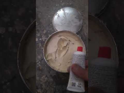 Mix Putty مصلب معجون السيارات بيتخلط مع العلبة مرة واحده ولا علي القد النسبة والطريقة دهان