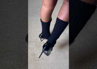  Leg Warmers And Heels Just Make Sense Nylon Tights Hosiery Pantyhose Vhkyshop