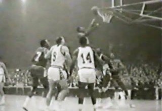 NBA 1962 All Star Game East Vs West Baylor 32 Pts 9 Rebs Chamberlain 42 Pts 24 Rebs