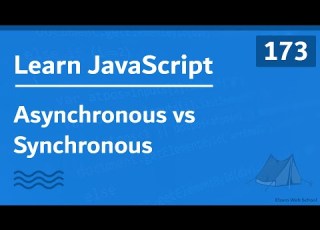  Learn JavaScript In Arabic 2021 173 Asynchronous Vs Synchronous Programming