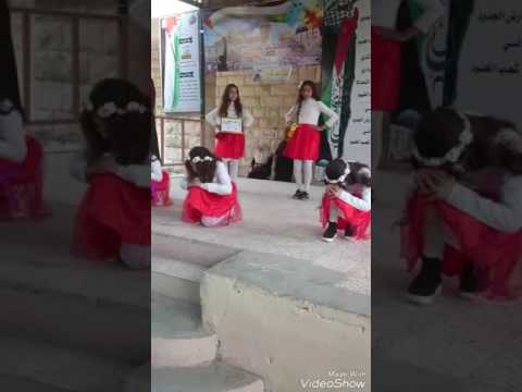 استعراض لأنشودة الرياضيات بطعم الوطن مدرسة حيفا الأساسية أ للبنات