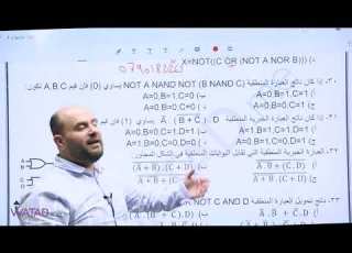 حل امتحان وزاري سنة 2021 لمادة الحاسوب الأستاذ احمد الصالح