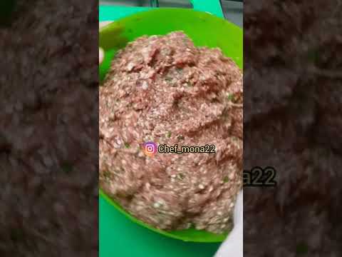 كباب مشوي عالفحم وما بوقع عن سيخ الشوي طريقه حلوه للكباب