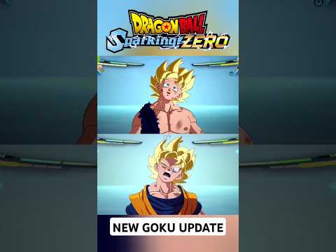 NEW GOKU UPDATE Dragon Ball Sparking Zero