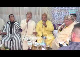 بلبل الطريقة البوتشيشية سيدي حكيم خزران ومنشد الشارقة شعيب فاضل في حضرة أهل السماع بمدينة مكناس