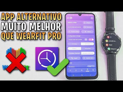 Esse App Alternativo é MUITO MELHOR Que O WearFit Pro Aprenda Configurar E Conectar Seu Smartwatch