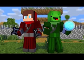  MAIZEN 100 Days Ninja Training Minecraft Animation JJ Mikey