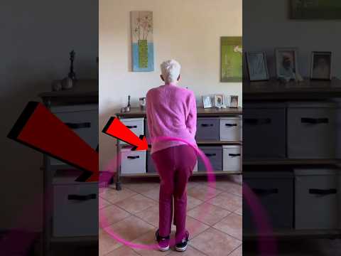 This Grandma Hula Hoops Using Her Butt Shorts