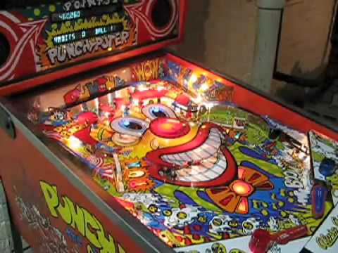 Punchy The Clown Pinball Redemption Machine