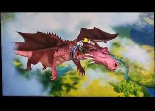 Shrek Ride The Dragon
